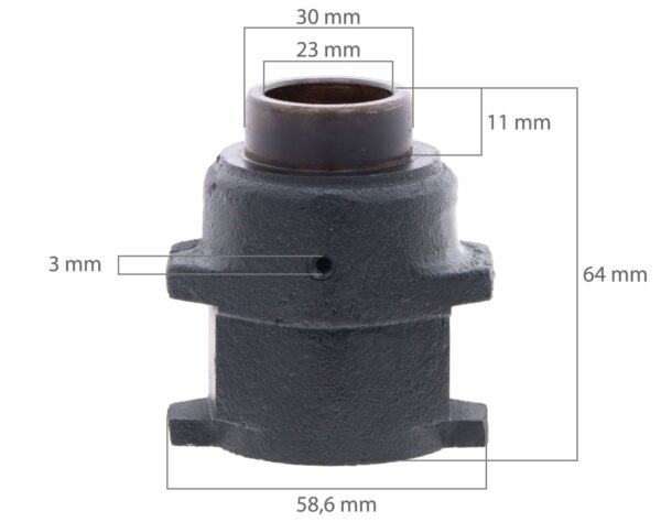 Casquillo para rodamiento de embrague de eje Yanmar YM, YMG, FF - Imagen 7