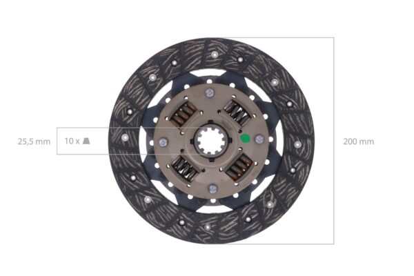 Kit de embrague Hinomoto CX16, CX18, CX19 - Imagen 5