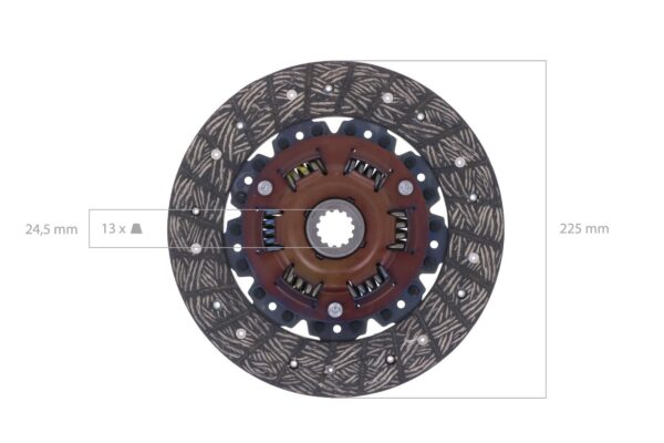 Kit de embrague Iseki TG, TK (Origineel Iseki) - Imagen 5