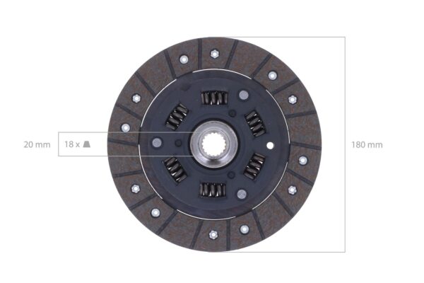 Kit de embrague Iseki, Landhope, TU120-TU318, Sial 3, Sial 5, TF3, TF5 - Imagen 5