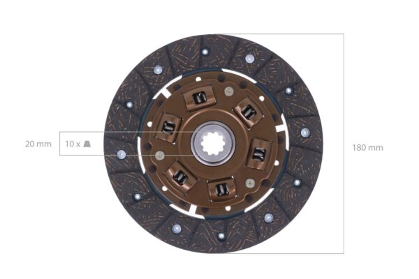 Koppelingsset Mitsubishi D, MT, MTE, Satoh ST, Kumiai - Imagen 5