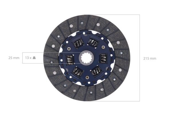 Kit de embrague Yanmar YM1802-YM2420, F-Serie, FX-Serie - Imagen 6