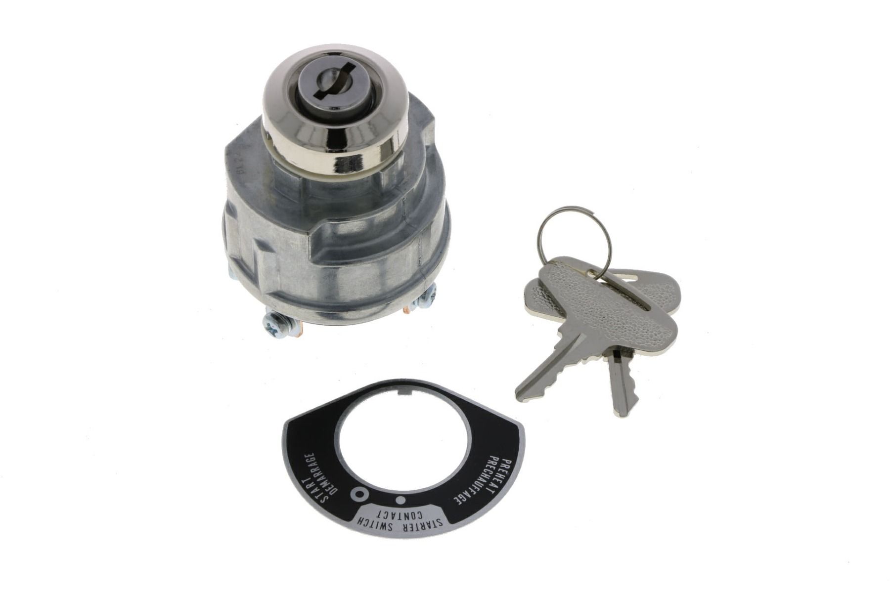 Switch de encendido con Llave de contacto Kubota, Mitsubishi, Iseki, Hinomoto, Bolens, Case IH, Deutz, Ford, Shibaura, Massey Ferguson