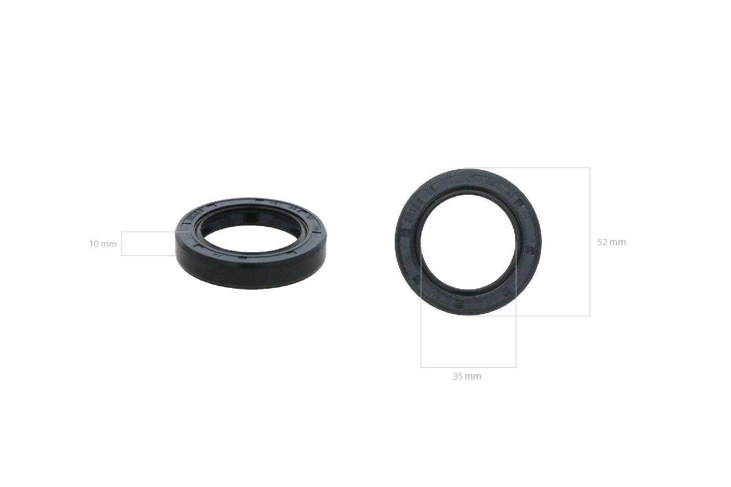 Retén puente delantero 4WD Kubota B-serie, Iseki TU, Zen Noh