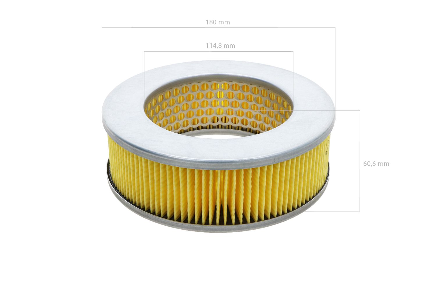 Filtro de Aire Yanmar YM195, YM240, YM1500, YM1600, YM1700, YM1900, YM2000, YM2210, YM2500, YM3000