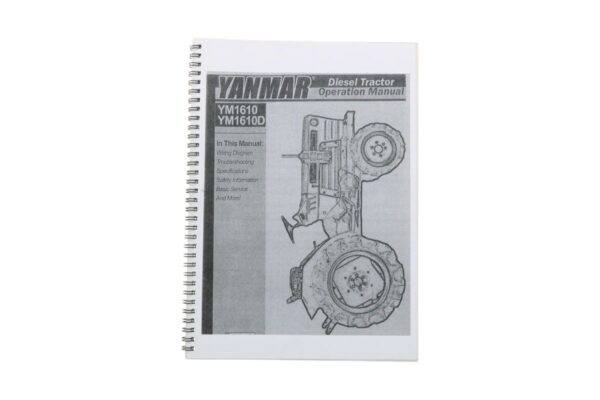 Manual Yanmar YM1610 (Ingles)