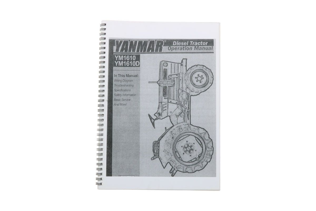 Manual Yanmar YM1610 (Ingles)