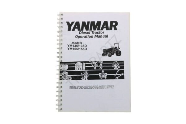 Yanmar YM135, YM155 Catálogo de piezas con dibujos técnicos