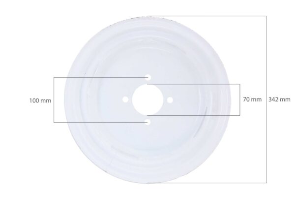 Llanta 12" 4WD Iseki, TX, 5.00-12