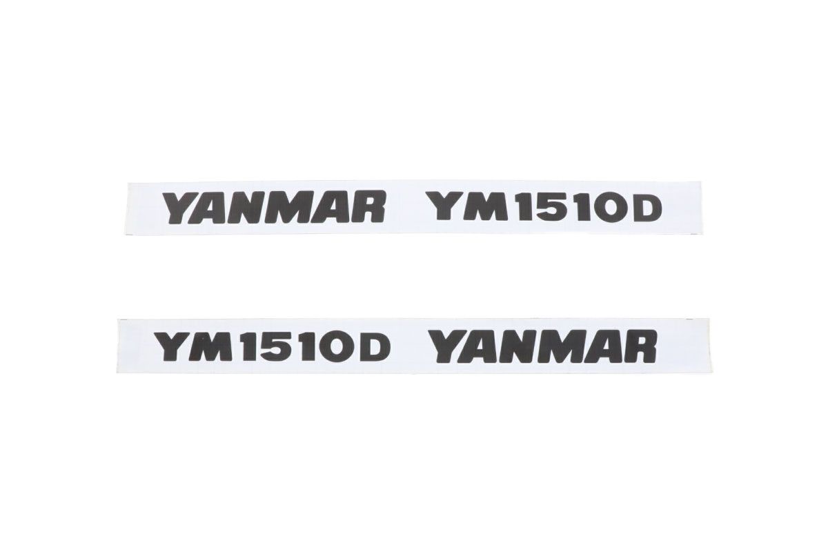 Adhesivos capo conjunto Yanmar YM1510