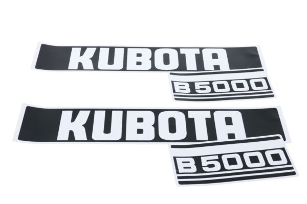 Adhesivos capo Kubota B5000
