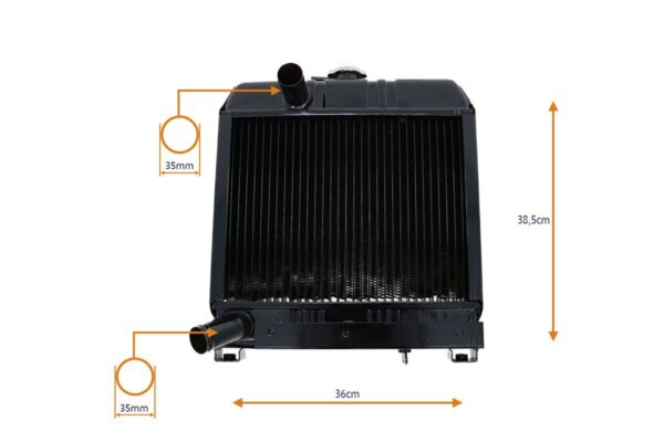 Radiador Kubota L175, L185, L1500, L1501 - Imagen 4