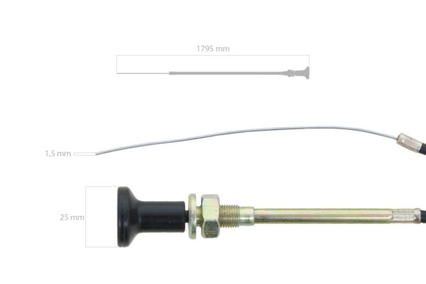 Cable stop universal 1795mm - Imagen 4