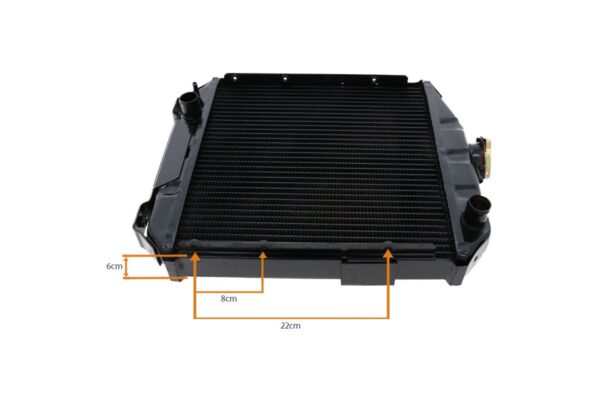 Radiador Yanmar YM1700B, YM2000B, YM2210, YM2210B - Imagen 5