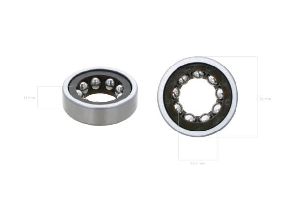 Rodamiento direccion Kubota Aste, B, B1, Hinomoto CX, Yanmar YM, F, Zen Noh, Ford, New-Holland - Imagen 4