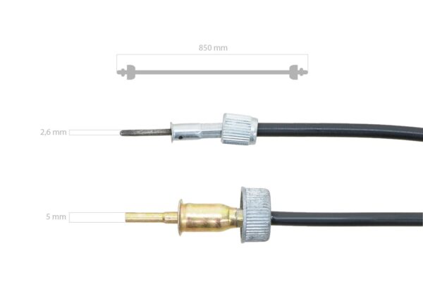Cable contador horas Iseki TL, TS, TE, TU, Case IH, Mitsubishi 850mm - Imagen 2