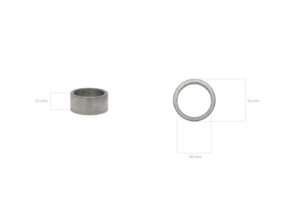 Conjunto retén eje trasero 4WD Iseki tipos TE, TL, Bolens G274, 2704, - Imagen 3