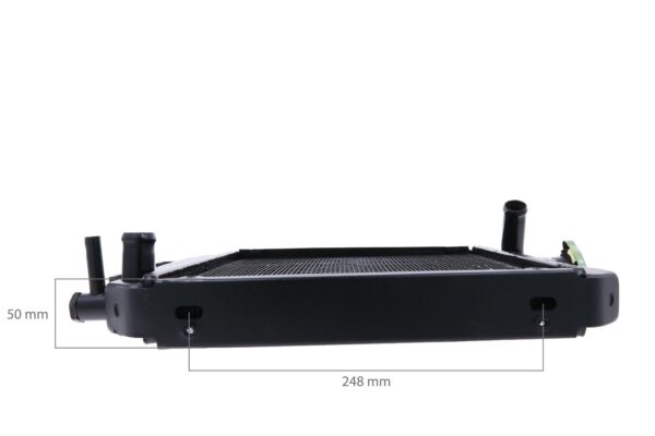 Radiador Kubota B1600, B1702, Zen Noh ZB1600, ZB1702, - Imagen 3