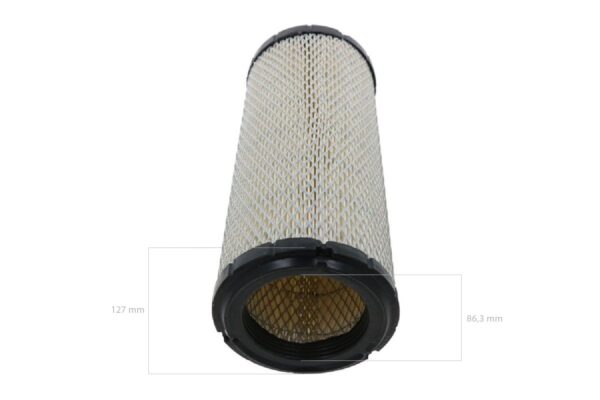 Filtro de Aire Kubota GM, KC, KL, KX, L, M, MX, R, U, Yanmar, AF, B, C, CT, EF, EG, EX, F, G, LX, U, VIO, Mitsubishi, Komatsu, Bobcat, Kioti - Imagen 2