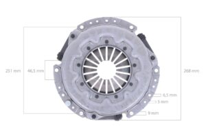 Placa de presión Yanmar F-, FX-, YM-Types, Iseki SF-, TF-, TM-Types, Hinomoto Massey Ferguson, John Deere, Etc.,
