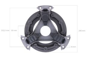 Placa de presión Shibaura P, S, SD, Ford / New Holland TC, 1000, 1310, 1320, 1500, Case IH D, DX, Ransomes CT,