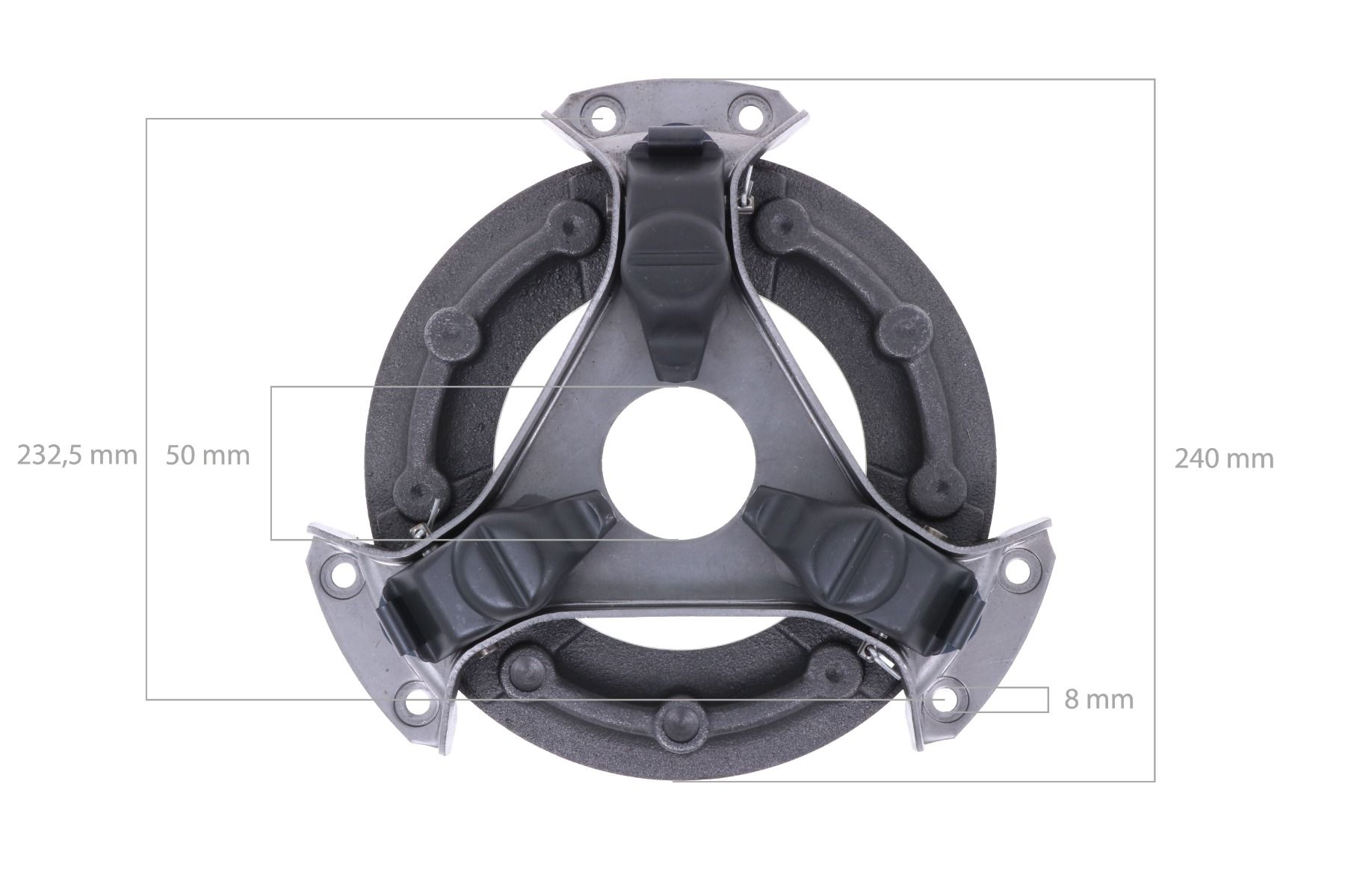 Placa de presión Shibaura P, S, SD, Ford / New Holland TC, 1000, 1310, 1320, 1500, Case IH D, DX, Ransomes CT,