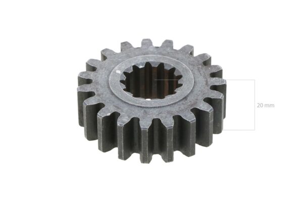 Pinon 13 / 19 dientes TDF Iseki TU-, TX-Tipos, Bolens, Massey Ferguson, White, - Imagen 2