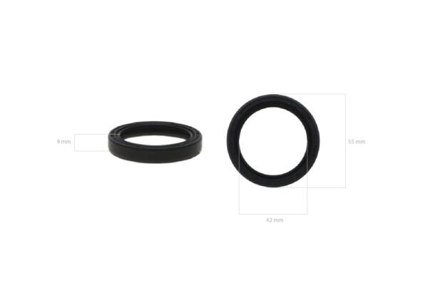 Cigüeñal Réten (delantero) Kubota B5001, B7000, B-10, XB-1, XB-1D, B1400, B1500, B1402, B1502, B1-15, B1600, B1-16, B1702, B1-17 - Imagen 2