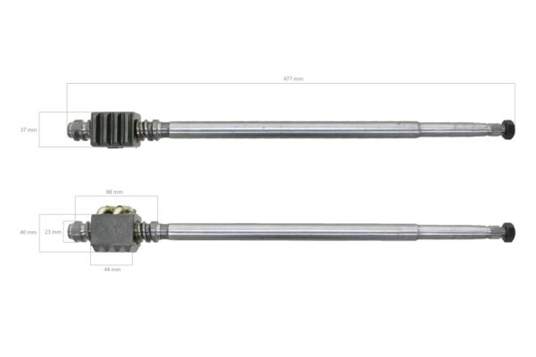 Eje de direccion Kubota B7000, B6001, B7001 - Imagen 8