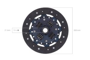 Placa de embrague Mitsubishi MT210, MT250, MT1801, MT2001