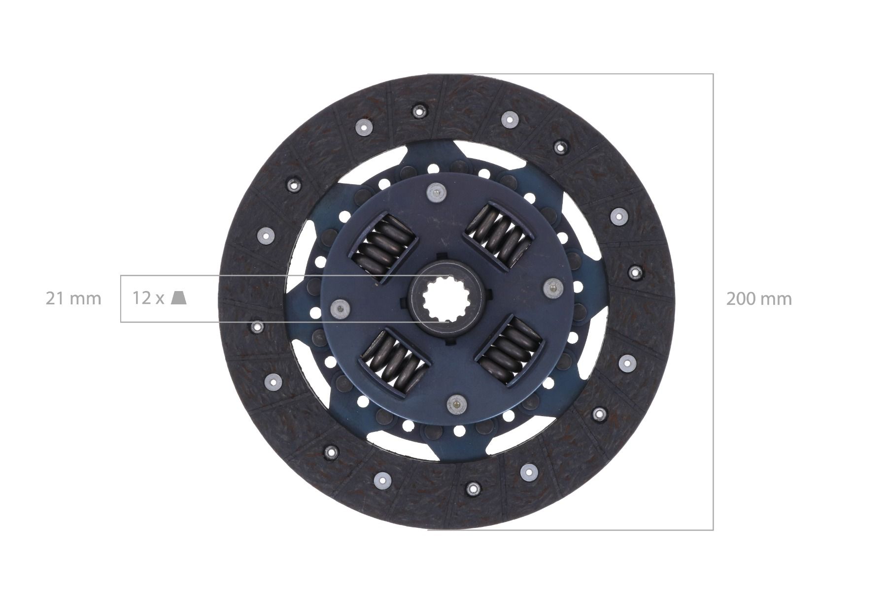 Placa de embrague Mitsubishi MT210, MT250, MT1801, MT2001