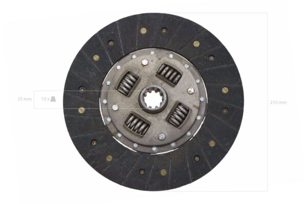 Disco de embrague Kubota Tipos L, Kioti Tipos LB, LK - Imagen 3
