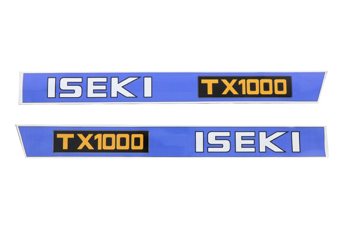 Adhesivos capo conjunto Iseki TX1000