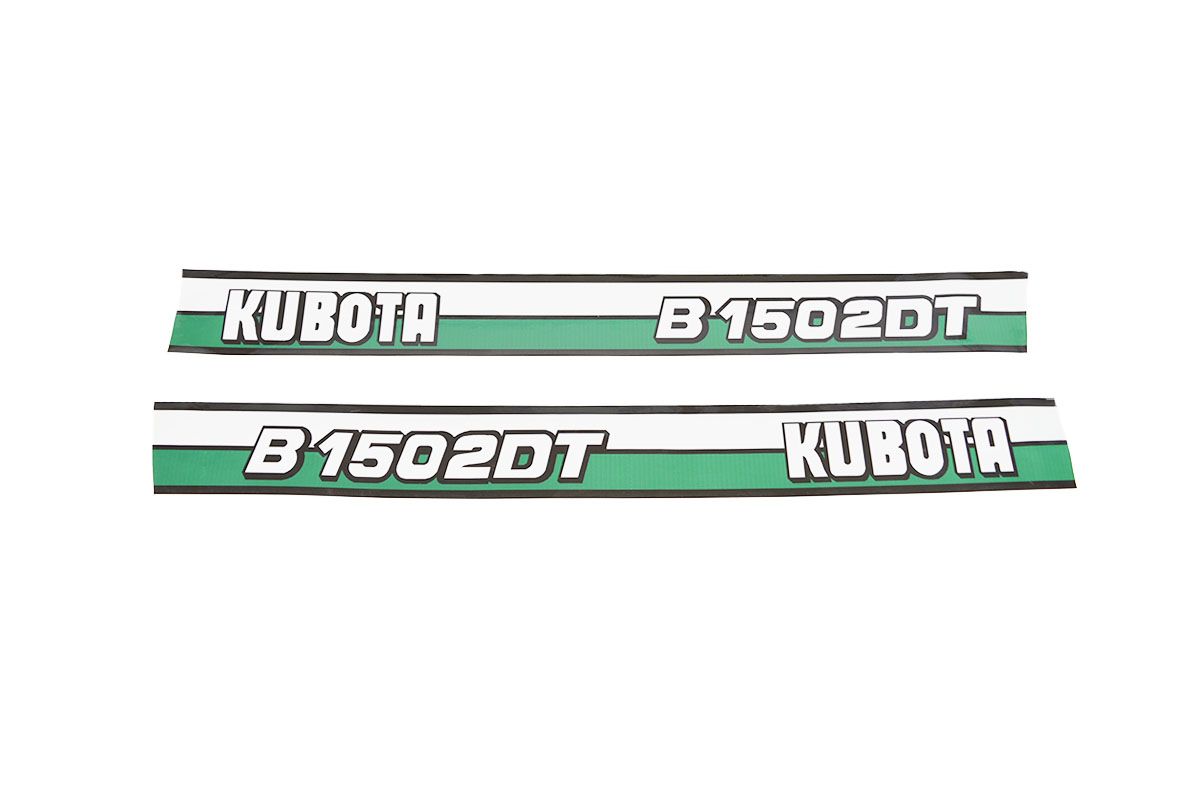 Adhesivos capo conjunto Kubota B1502