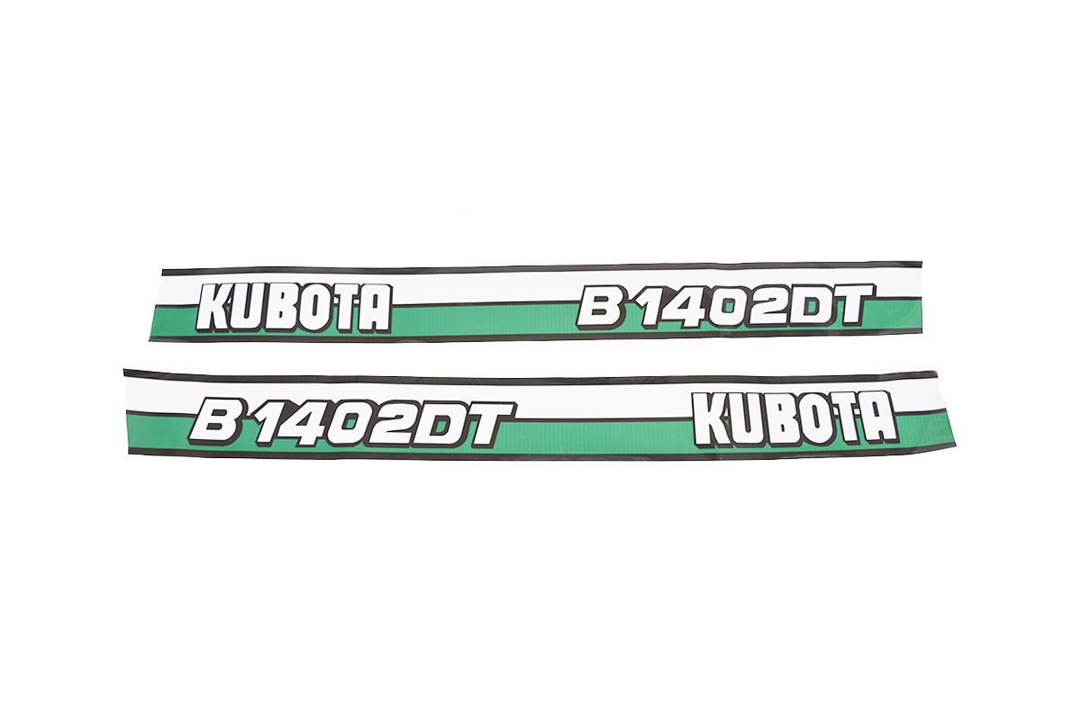 Adhesivos capo conjunto Kubota B1402