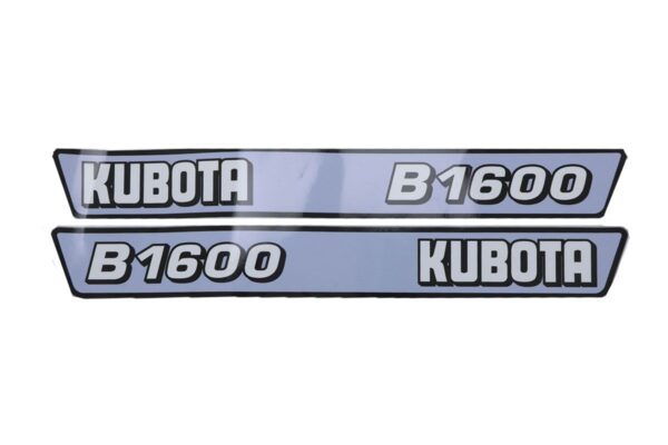 Adhesivos capo conjunto Kubota B1600