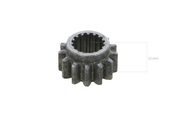 Pinon 13TX16T Kubota B1200, B1400, B1402, B1-14, B1-15, B40 - Imagen 2