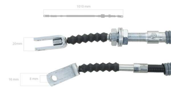 Cable de embrague Iseki Landhope TU-Tipos - Imagen 4
