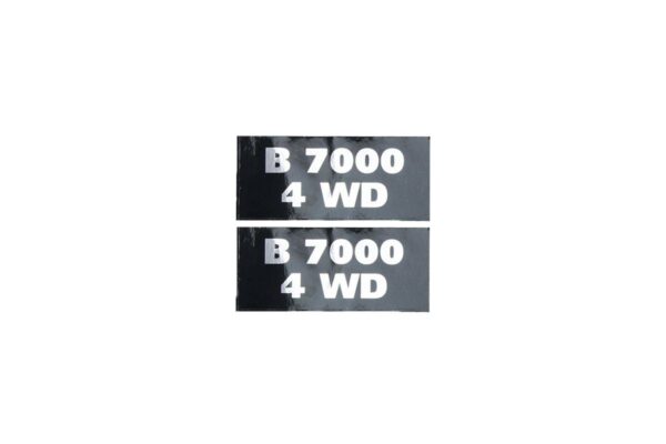 Kubota B7000 4WD adhesivos