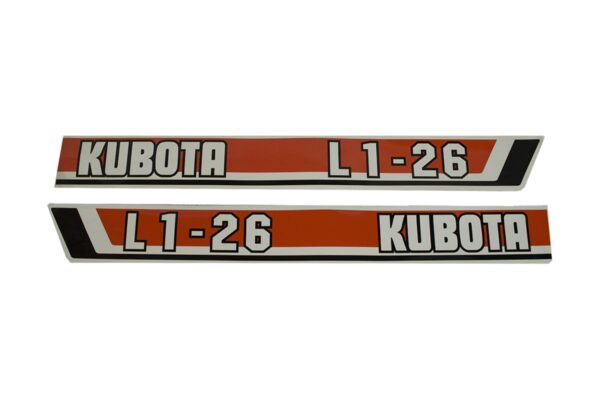 Adhesivos capo Kubota L1-26