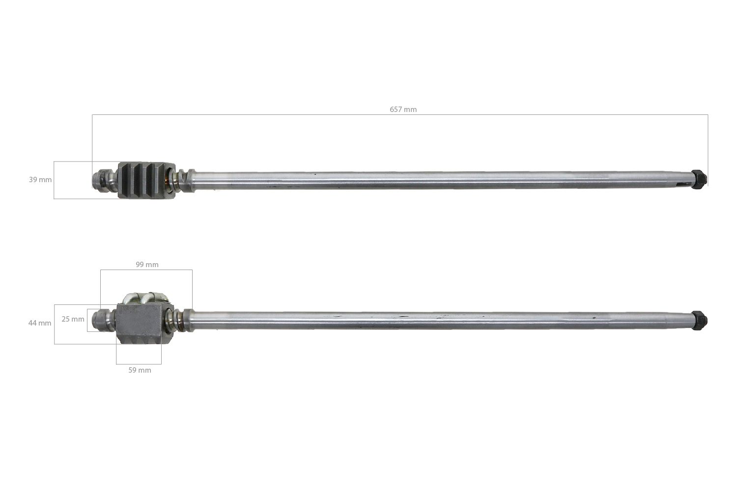 Eje de direccion Yanmar YM276, YM330, YM2500, YM3000, YM2610, YM3110, John Deere 850, 950
