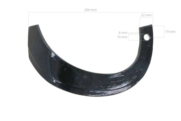 Kubota Cuchilla fresadora  izquierda B5000, B5001, B6000, B6001 - Imagen 2