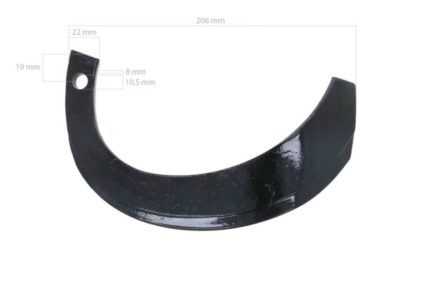 Kubota Cuchilla fresadora de recha B5000, B5001, B6000, B6001 - Imagen 2