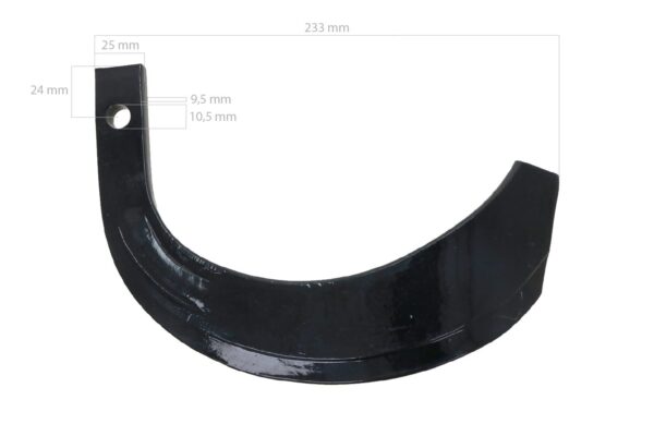 Kubota Cuchilla fresadora de recha L1-18, L1-20 - Imagen 2