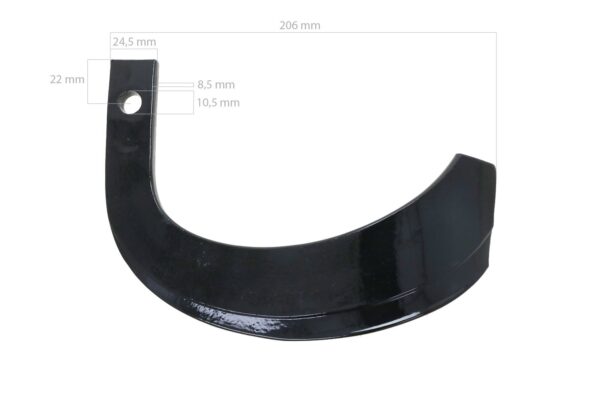 Yanmar Cuchilla fresadora  izquierda YM, RS1200 - Imagen 2