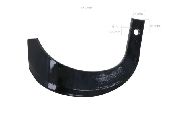 Iseki Cuchilla fresadora de recha TU, RAL140, RAL150, RKA140, RKA150, RKA160, RKA170, RA140 - Imagen 2