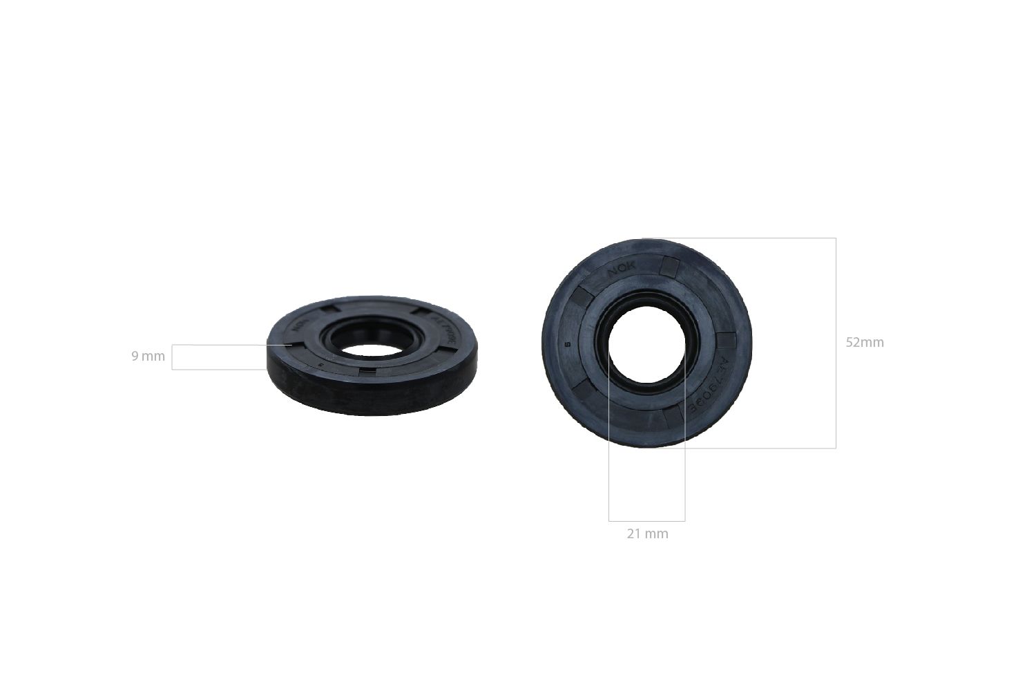 Retén Differential puento delantero Iseki TX, TG, TH, TM, TLE, Geas, 2115, 2120, 2125, 3125, 3130, 3135
