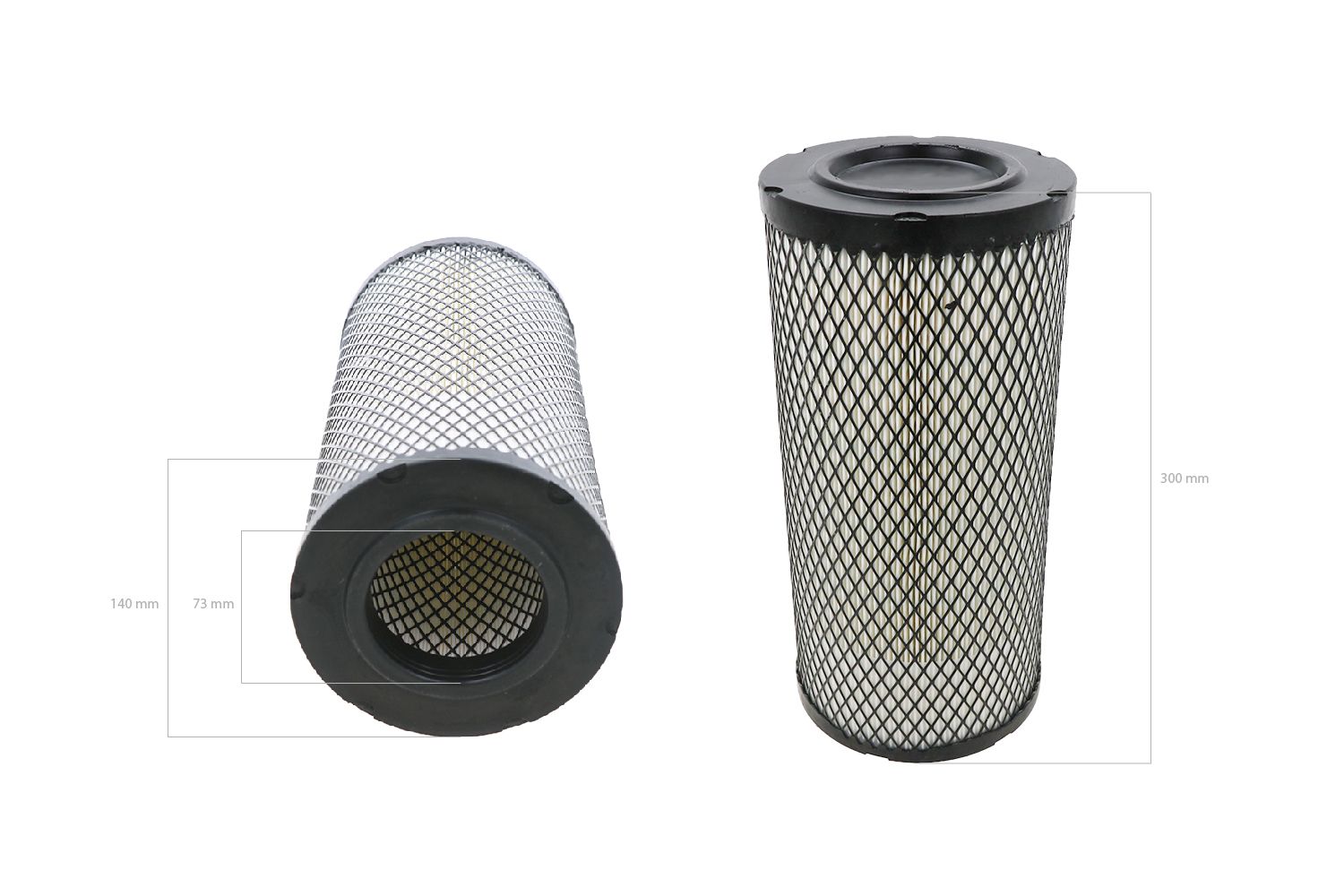 Filtro de Aire Iseki NT, NTA, SF, TG, TLE, Massey Ferguson, Yanmar, Hitachi,