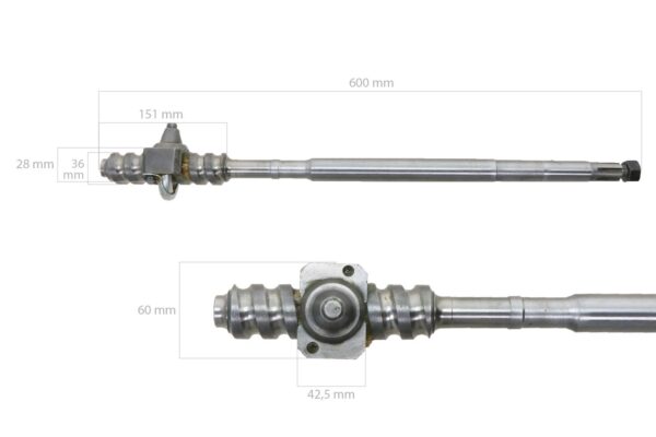 Eje de dirección Fordson Major, Power Major - Imagen 6
