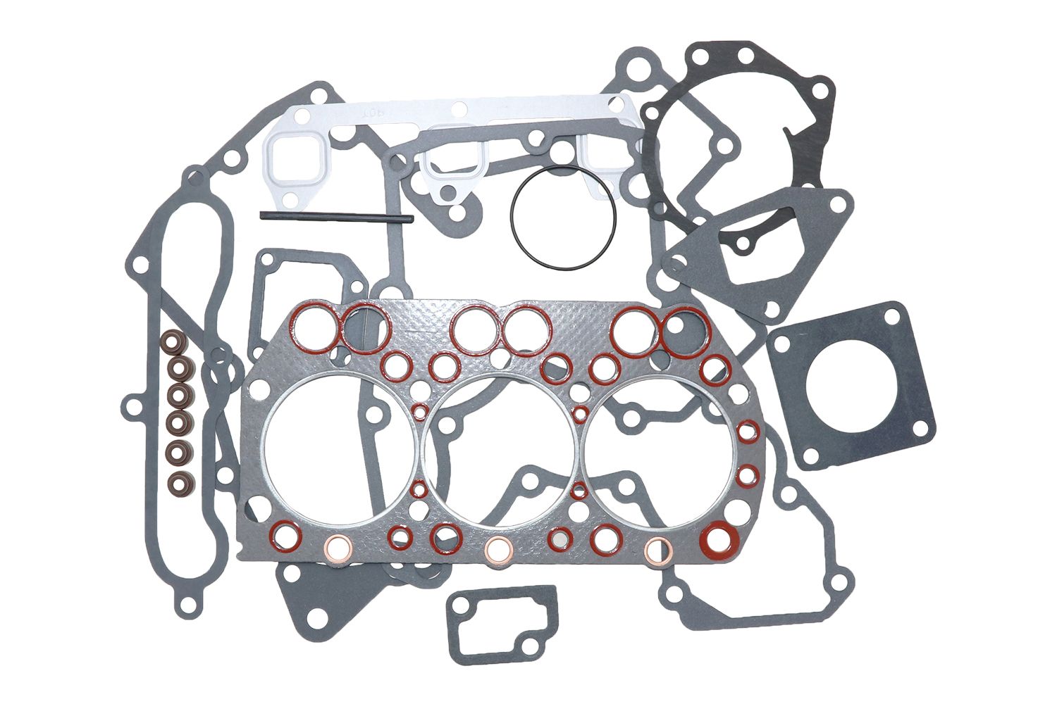Juegos de juntas de culata Iseki E3112, TM, TF, SIAL, TXG, SXG, SF, SFH, SGR, SXH, Massey Ferguson 1220, 1225, 1523, GC-SERIE, Mitsubishi,
